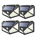 PACK X 4 FOCO SOLAR APLIQUE 114 LED