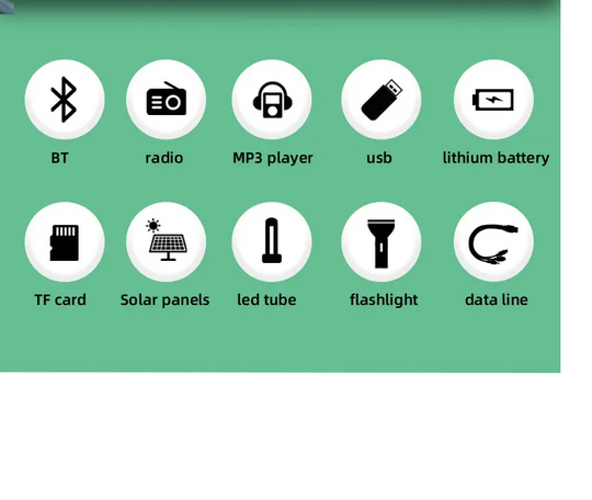 KIT SOLAR DE CAMPING E ILUMINACION CL-810