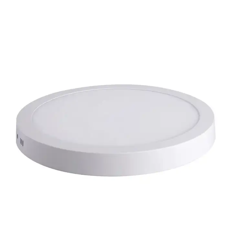 PLAFON LED 18W SOBREPUESTO REDONDO LUZ CALIDA / FRIA