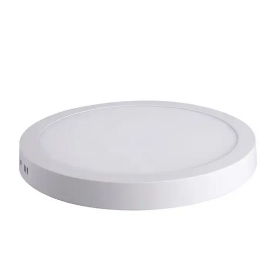 PLAFON LED 18W SOBREPUESTO REDONDO LUZ CALIDA / FRIA