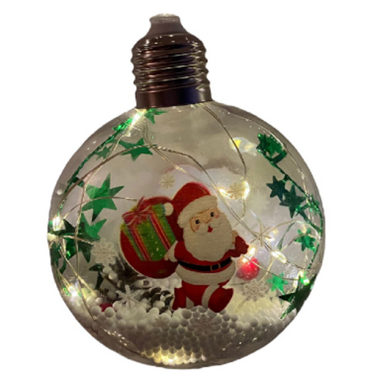 CORTINA NAVIDEÑA SOLAR LED TIPO AMPOLLETA 5 MTS LUZ CALIDA / MULTICOLOR