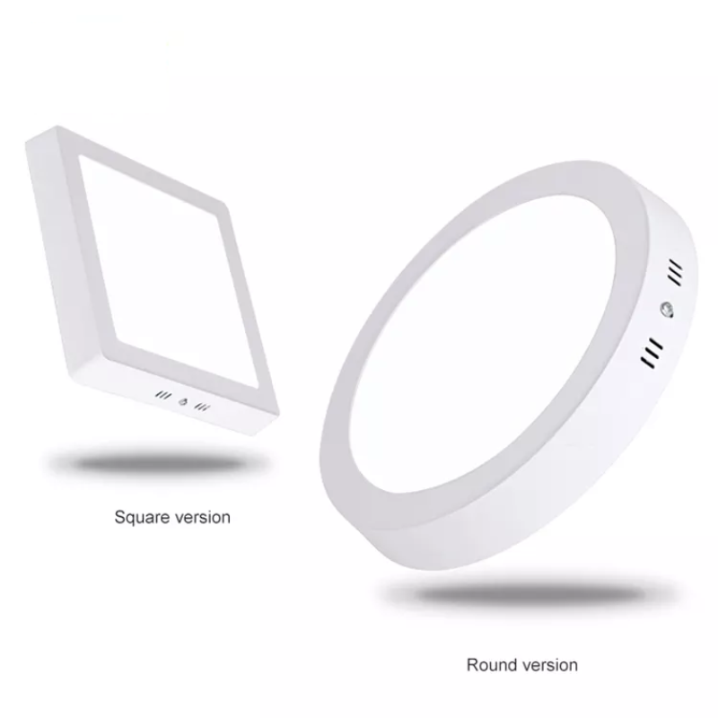 PLAFON LED 12W SOBREPUESTO REDONDO LUZ CALIDA / FRIA