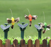 Estaca Colibrí Solar Decoración Patio Jardín PACK X6