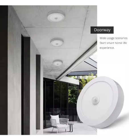 Plafón Led 18W / sensor de movimiento