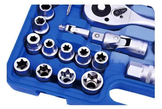 Set Dados Cromo Vanadium Profesionales 108 Piezas / Original