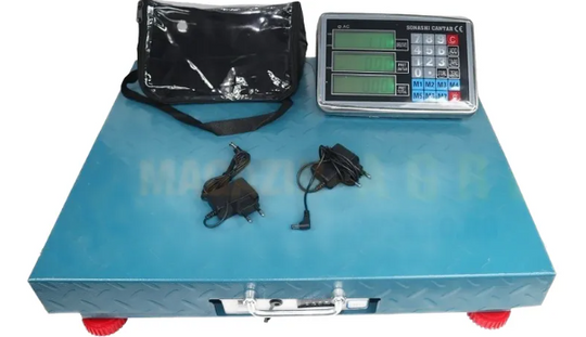 Pesa Balanza Bascula Digital Inalámbrica 500kg Wifi