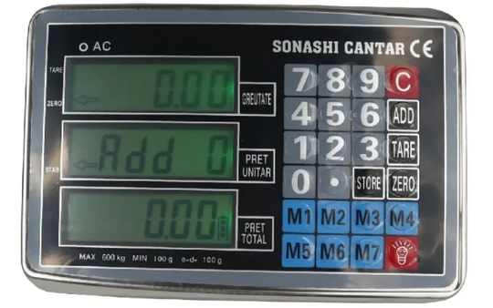 Pesa Balanza Bascula Digital Inalámbrica 500kg Wifi