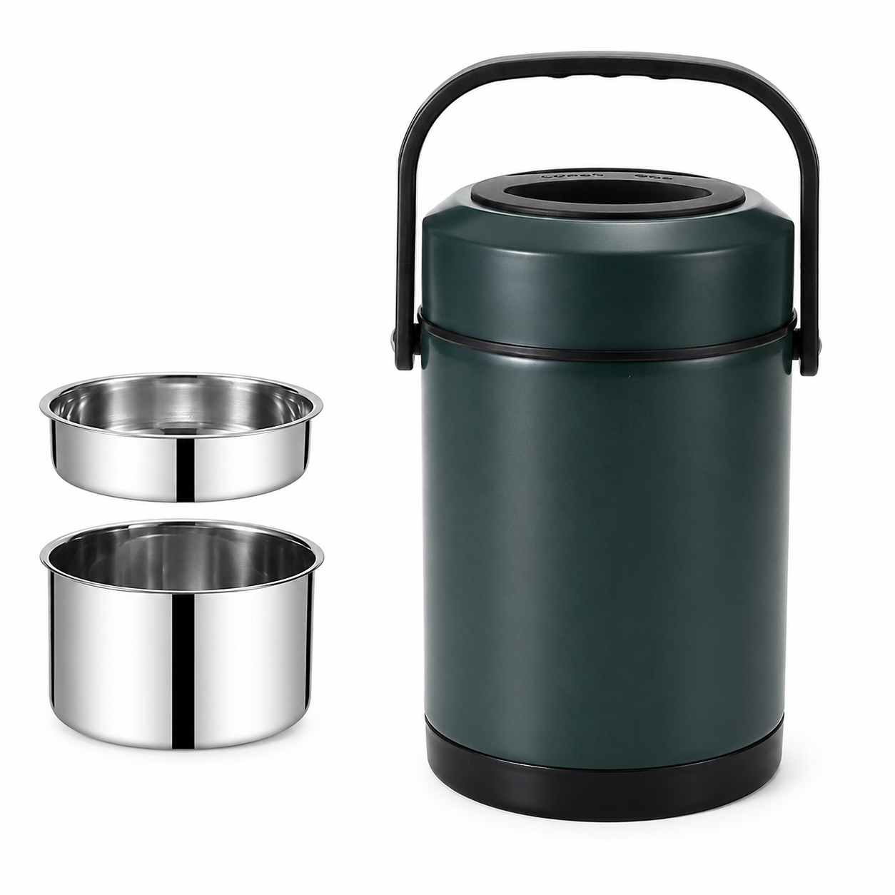 Lonchera Térmica de Acero Inoxidable a Prueba de Fugas, Recipiente para Sopa, Almuerzos de Oficina, Comida Caliente, Comedor al Aire Libre