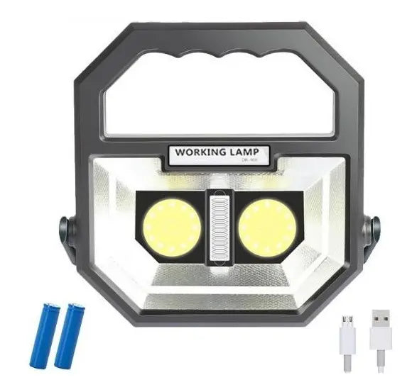 Linterna Led Portátil Para Camping / Trabajo Recargable Usb