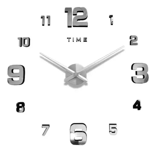 Reloj De Pared Acrílico Grande 3d