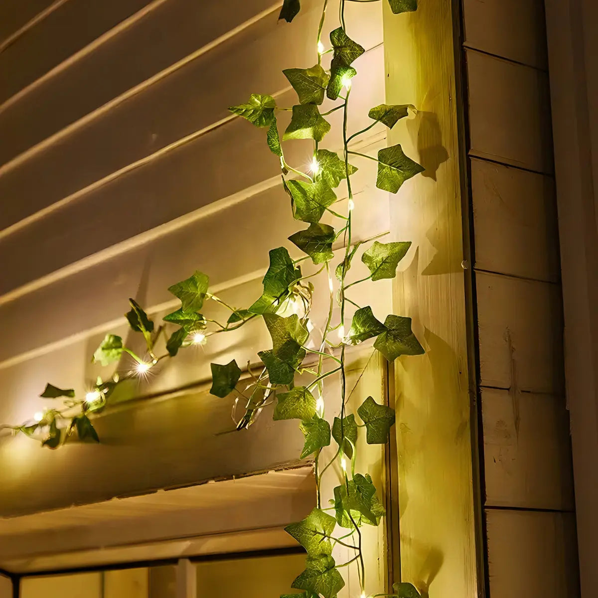 Guirnalda LED a Pilas 2m Luz Cálida Exterior IP65 Resistente al Agua
