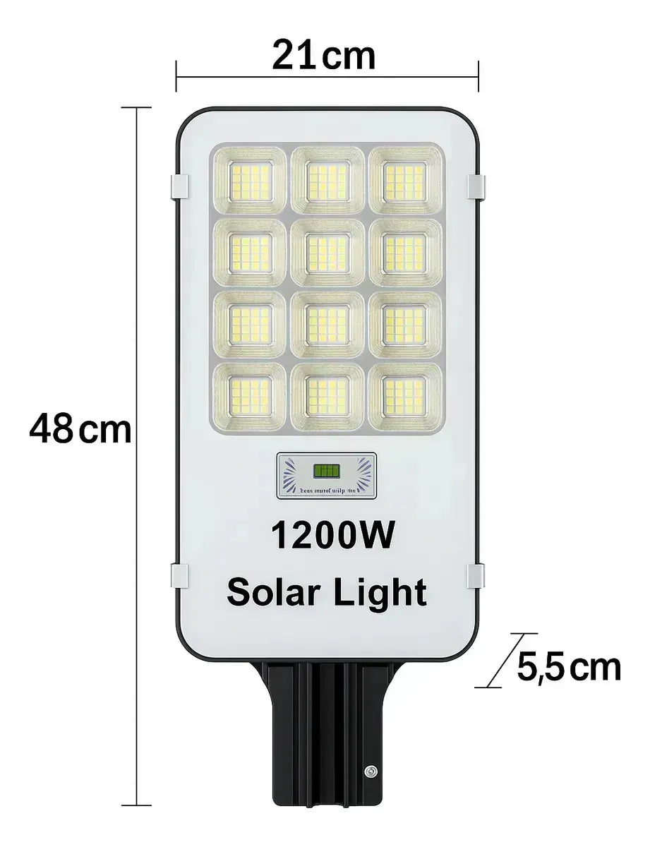 Foco LED Solar 1200W de Alta Potencia