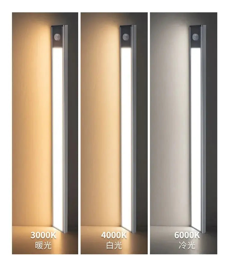 Barra De Iluminación Led Sensor De Movimiento 3 Tonos De Luz