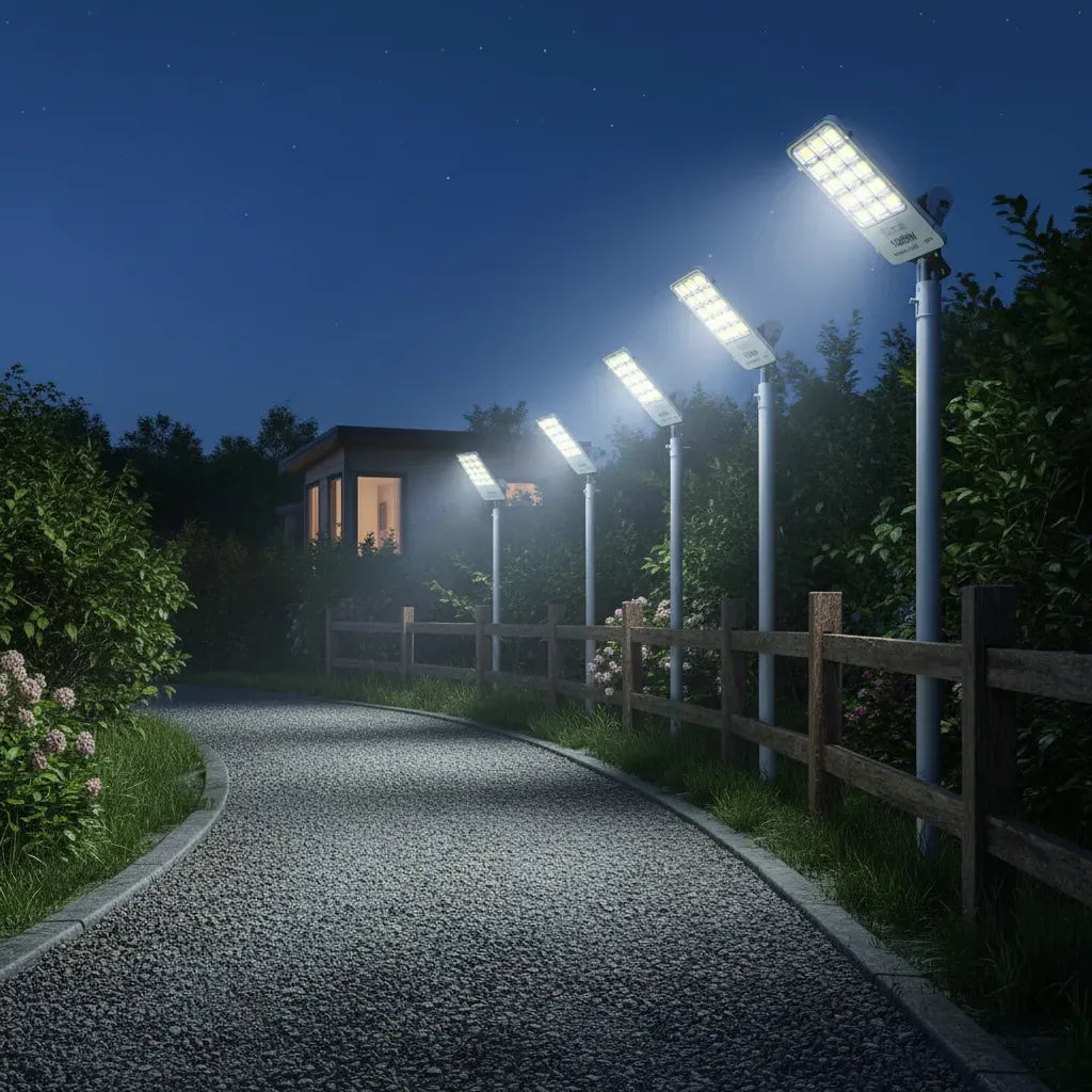 Foco LED Solar 1200W de Alta Potencia