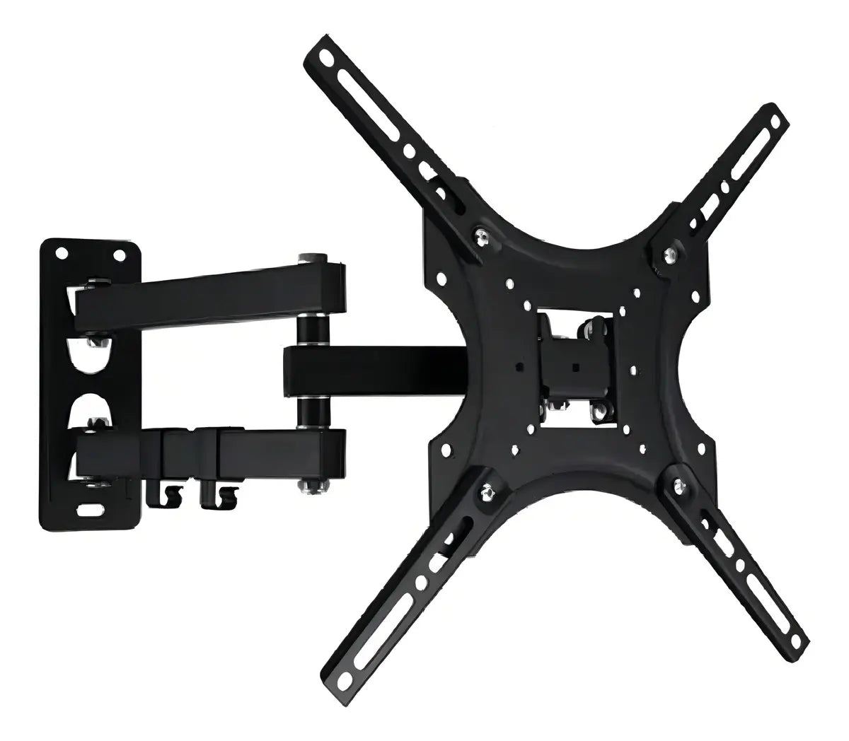 Soporte Para Tv Brazo 14 A 55 Pulgadas Pared Con Tornillos D Color Negro F-3 P-1