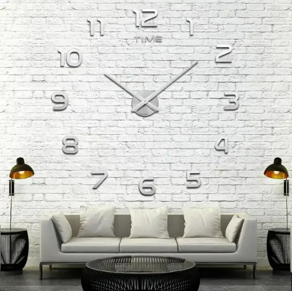 Reloj De Pared Acrílico Grande 3d