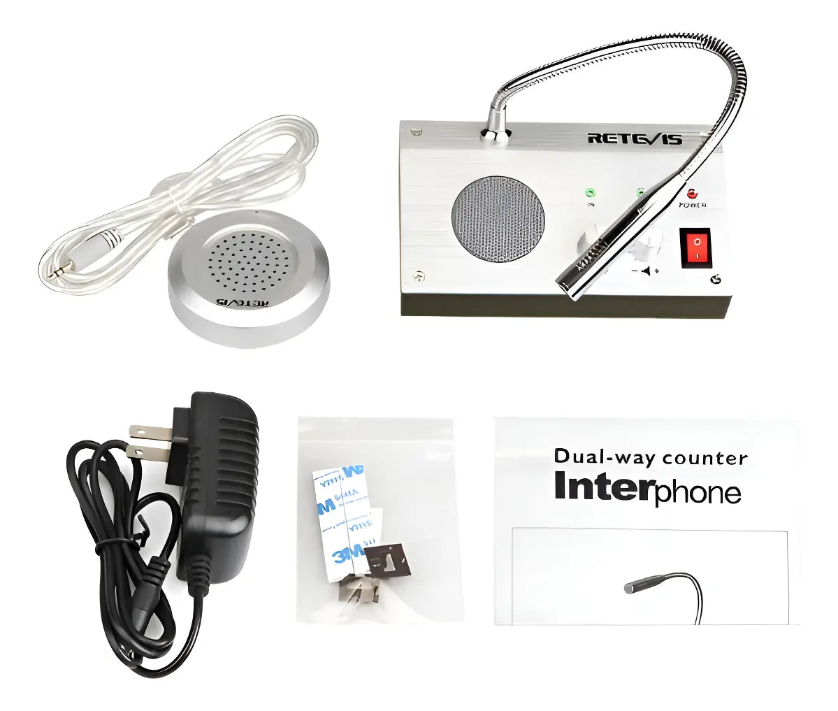 Intercomunicador Bidireccional Para Ventana O Mostrador