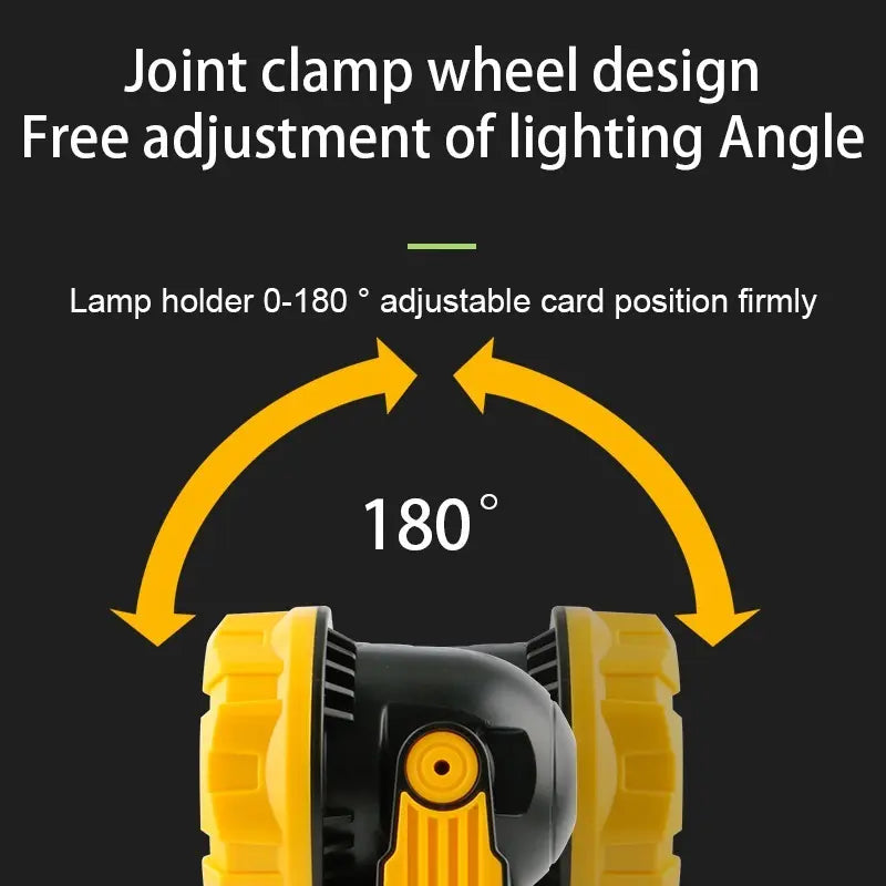 Luz De Camping Solar Portátil Multifuncional Angulo 180°