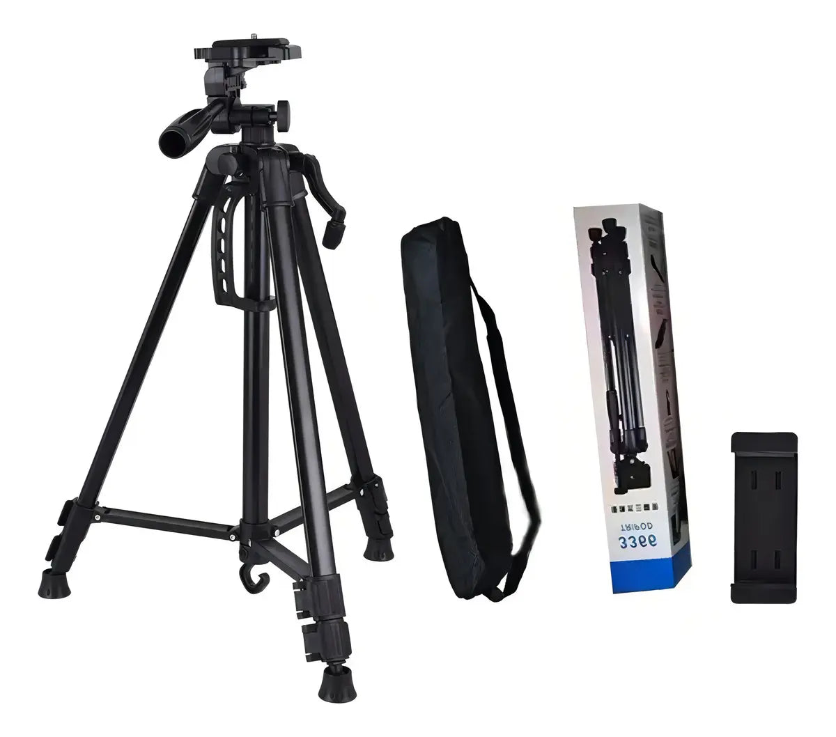 Trípode Para Cámara 360° Profesional Color Negro