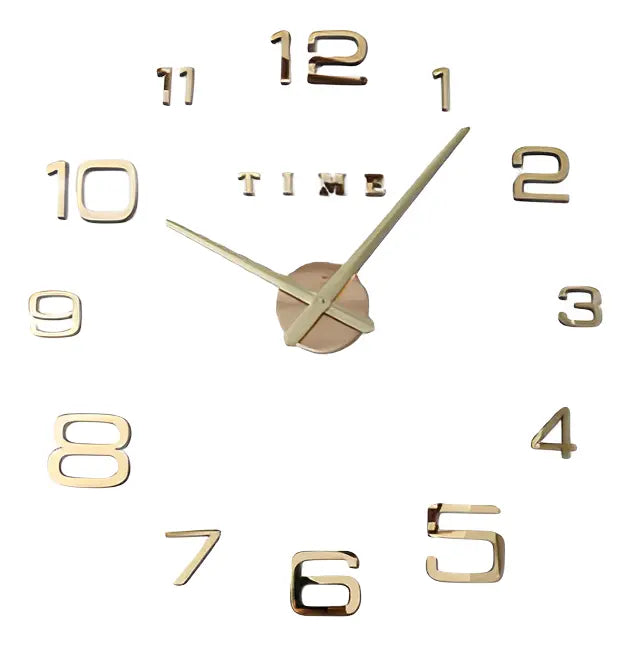 Reloj De Pared Acrílico Pequeño 3d