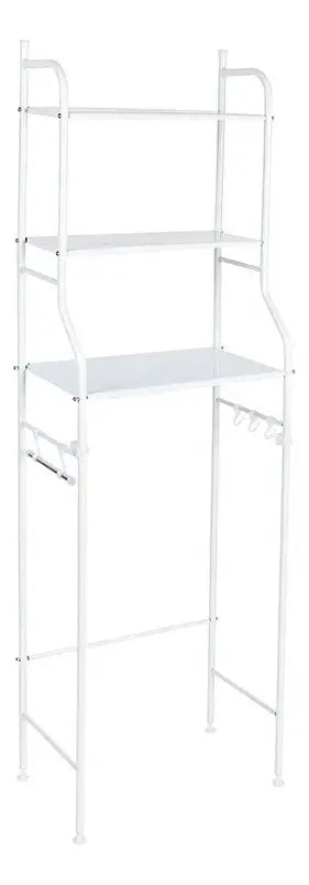 Organizador De Baño Y Lavandería Estante 3 Niveles Metálico