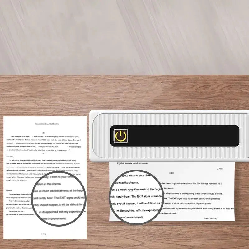 Impresora Bluetooth Térmica Portátil A4