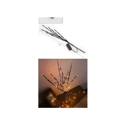 Rama Artificial 20 Led Luz Cálida