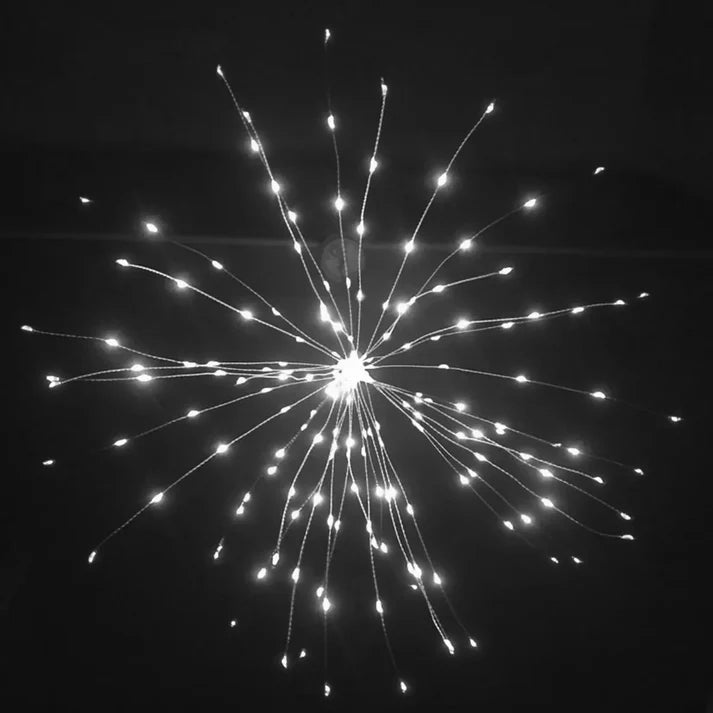 Luz LED Colgante Efecto Fuego Artificial con Control Remoto