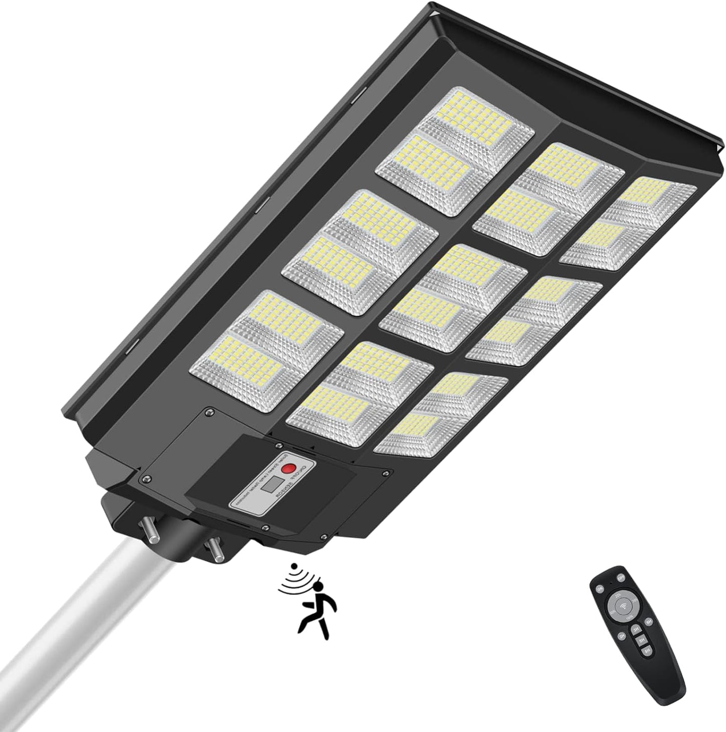 Foco Solar Led 1000W Con Sensor De Movimiento Mas Control
