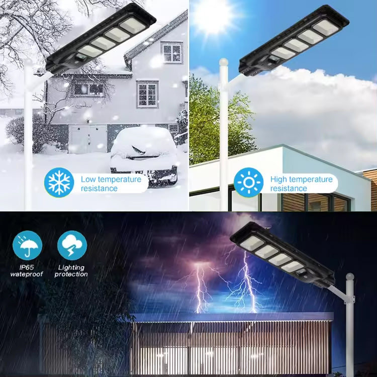 Foco Solar Led 1200w Con Sensor De Movimiento Mas Control