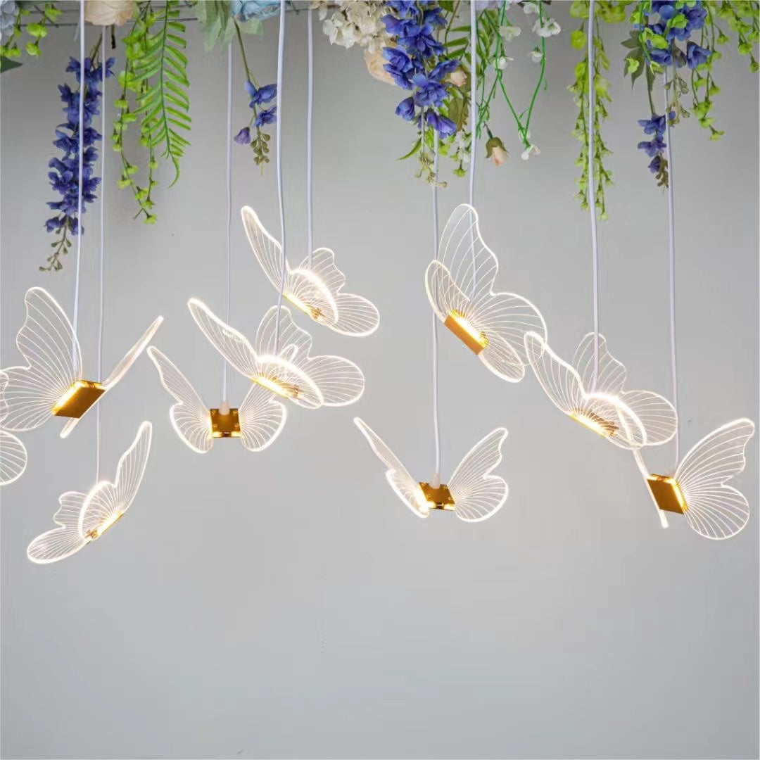 Luces Decorativas para Bodas Guirnalda Electrica 220v Estilo Mariposa