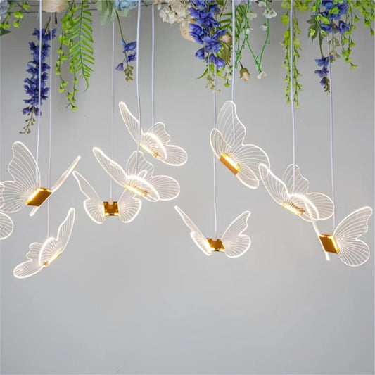 Luces Decorativas para Bodas Guirnalda Electrica 220v Estilo Mariposa