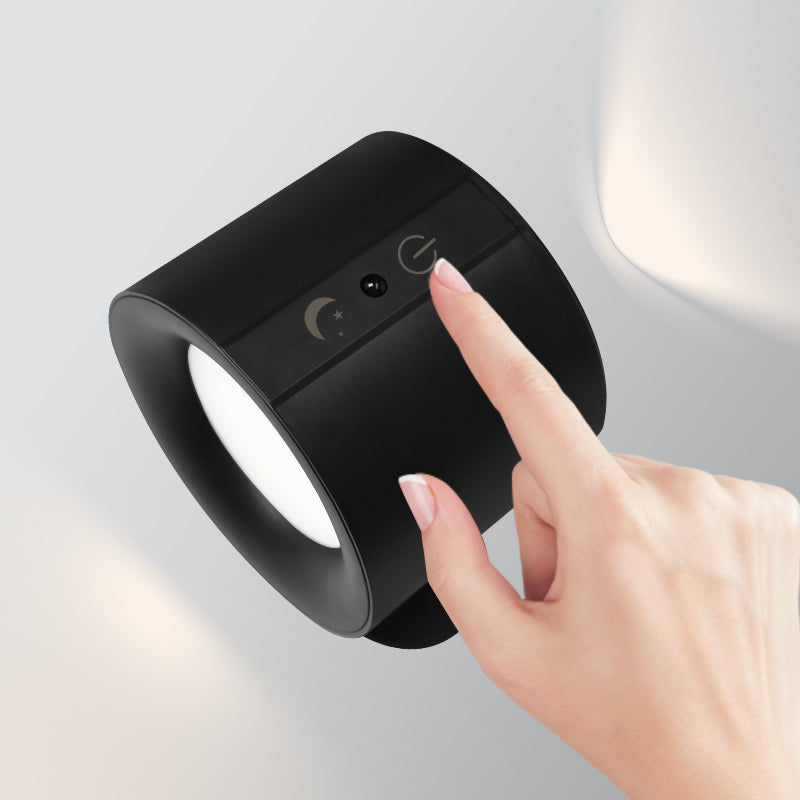 Lampara De Pared Recargable Con Doble Foco Y Control