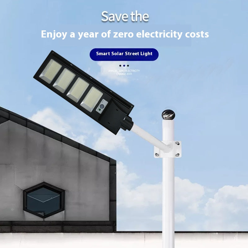 Foco Solar Led 1200w Con Sensor De Movimiento Mas Control