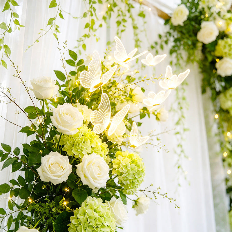 Luces Decorativas para Bodas Guirnalda Electrica 220v Estilo Mariposa
