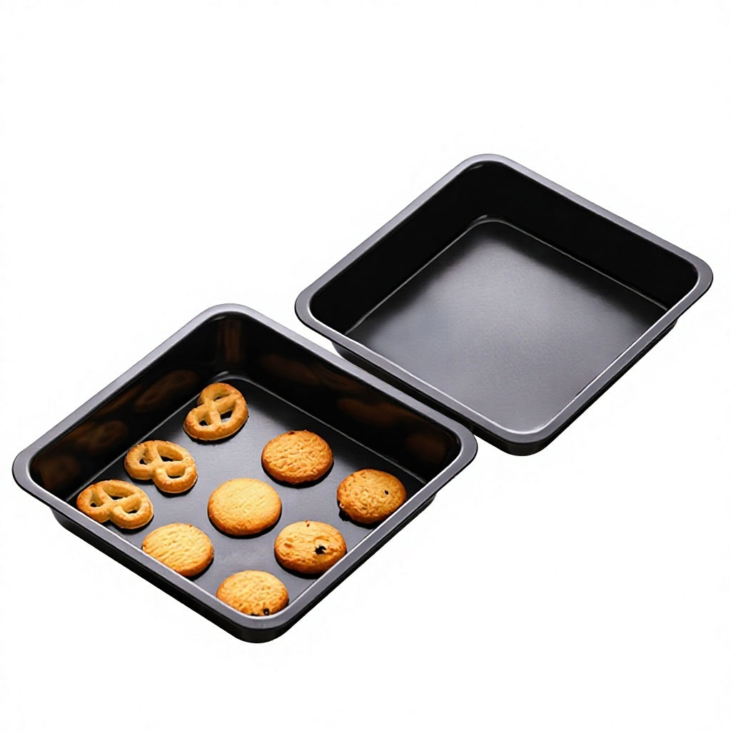 Moldes Cuadrado Antiadherente Para Horno Y Repostería