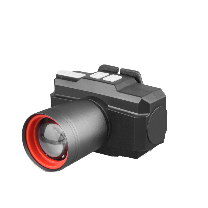 Linterna Frontal LED Recargable Carcasa Aluminio.