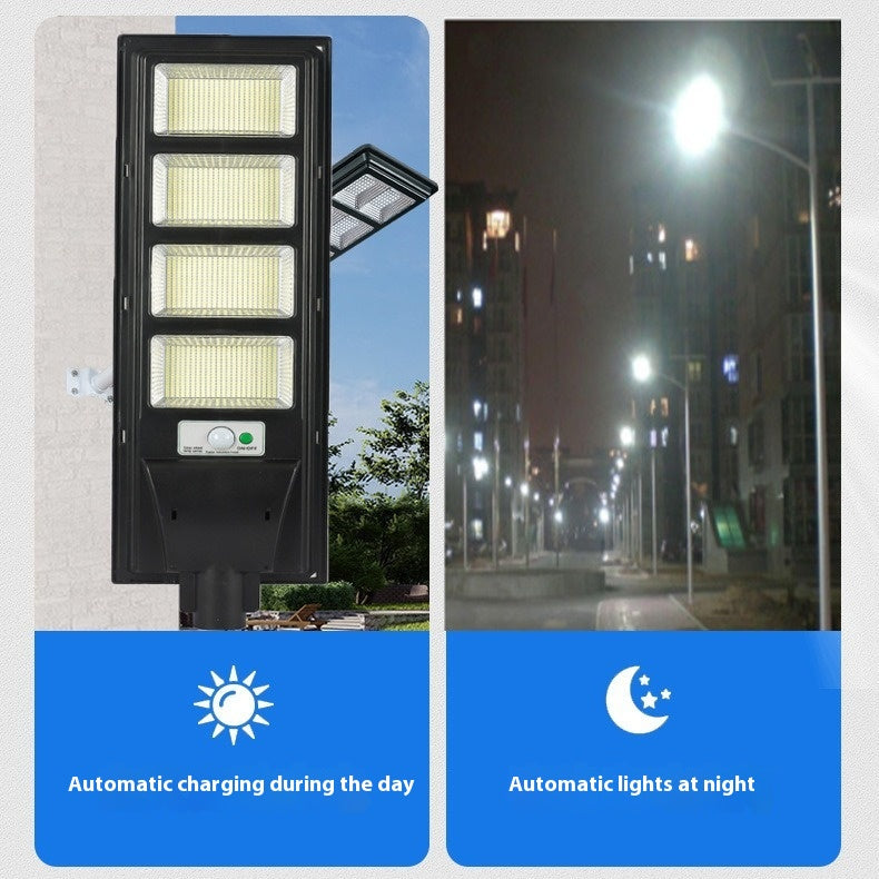 Foco Solar Led 1200w Con Sensor De Movimiento Mas Control