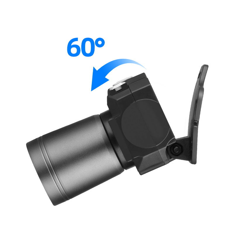 Linterna Frontal LED Recargable Carcasa Aluminio.