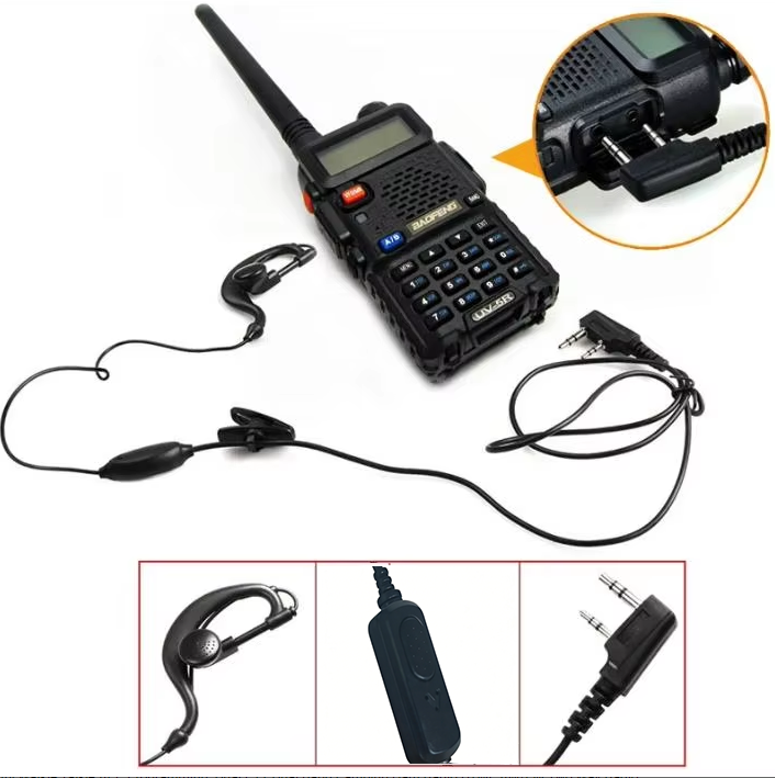 Radio Transmisor Walkie Talkie Dual Band Uv-5r Vhf Uhf Fm