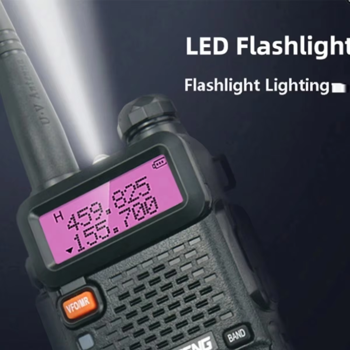 Radio Transmisor Walkie Talkie Dual Band Uv-5r Vhf Uhf Fm