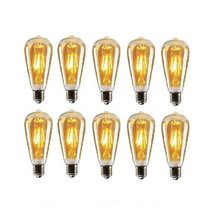 PACK X 10 AMPOLLETAS LED VINTAGE ESTILO RETRO  4W