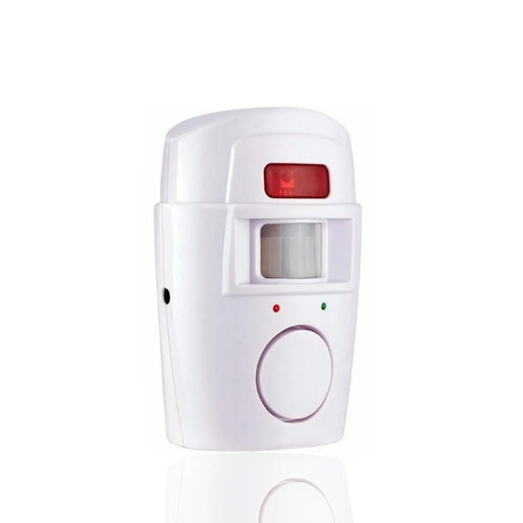 Alarma Sirena Con Sensor De Movimiento 2 Controles 105 Db Blanco