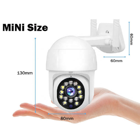 CÁMARA DE SEGURIDAD WI-FI 360° TIPO DOMO