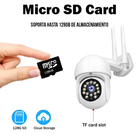 CÁMARA DE SEGURIDAD WI-FI 360° TIPO DOMO