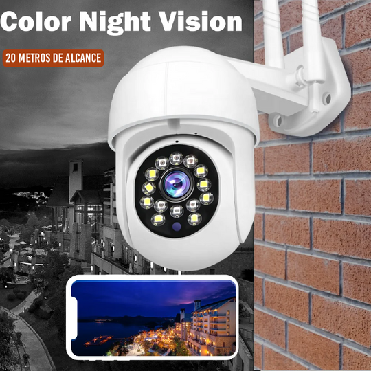 CÁMARA DE SEGURIDAD WI-FI 360° TIPO DOMO
