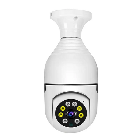 CÁMARA DE SEGURIDAD WI-FI 360° TIPO AMPOLLETA