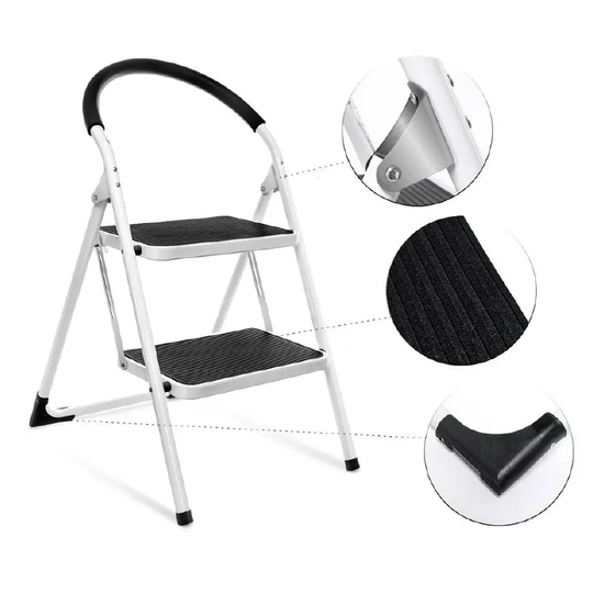 ESCALERAS PLEGABLES ALUMINIO 2 / 3 / 4 PELDAÑOS