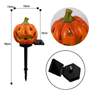 ESTACA SOLAR LED CALABAZA HALLOWEEN LUZ CÁLIDA