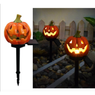 ESTACA SOLAR LED CALABAZA HALLOWEEN LUZ CÁLIDA